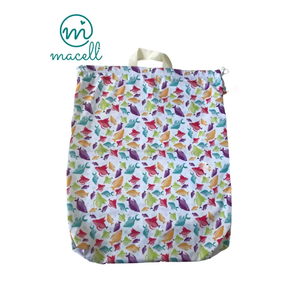 Macell Wetbag 50x60 cm - Regenbogenfische
