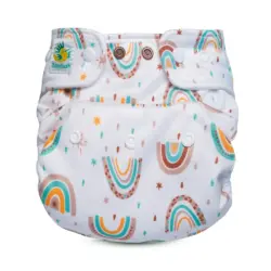 Matani Doodush Überhose 2.0 One Size (doppeltes PUL) - Boho Rainbow