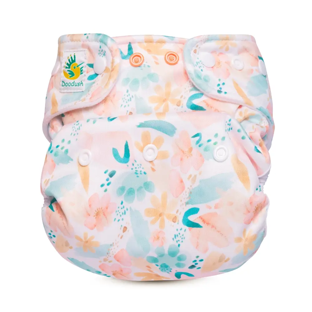 Matani Doodush Überhose 2.0 One Size (doppeltes PUL) - Flora
