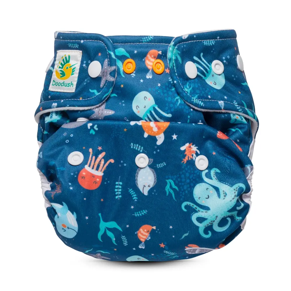 Matani Doodush Überhose 2.0 One Size (doppeltes PUL) - Underwater World