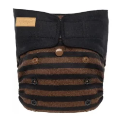 Matani - Puppi Wollüberhose Mini One Size Klett Bee Wild