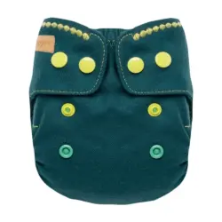 Puppi Wollüberhose Newborn Snaps - Woodland