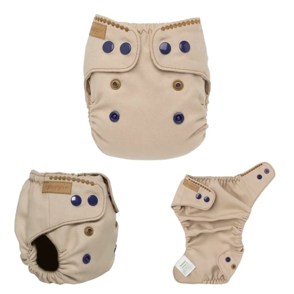 Puppi Wollüberhose Newborn Snaps – Bild 5