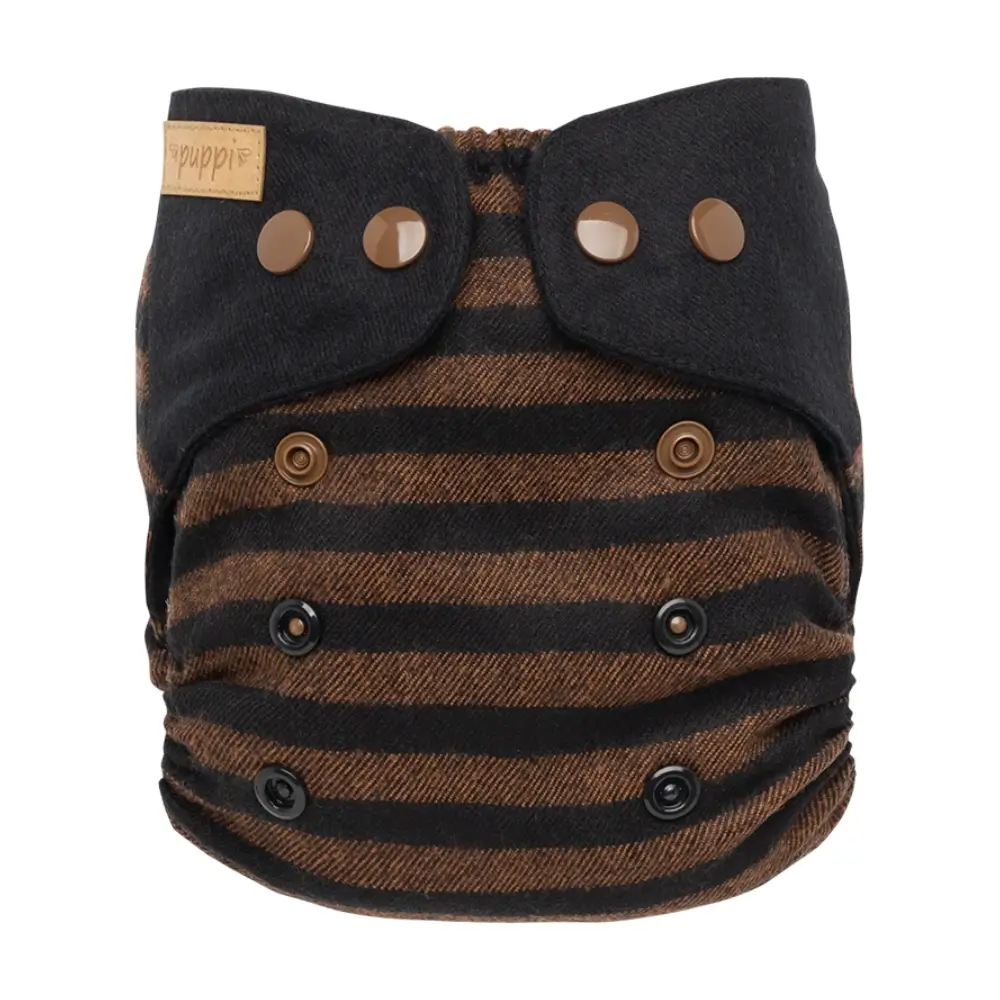 Puppi Wollüberhose OS Snaps - Bee Wild