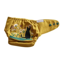 Matani - Drimi Wollüberhose Katze Detail